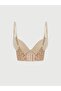 Unwired Unpadded Patterned Bra - 2
