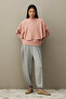Punch-Colored Sweater Set Pink - 4