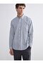 Regular Fit Long Sleeve Striped Men's Shirt - 2