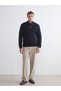 LCWAIKIKI Classic Standard Fit Stand Collar Men's Knitwear Cardigan - 3