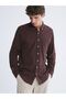 Lcwaikiki Classic Regular Fit Long Sleeve Men's Textured Shirt