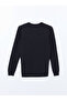 Navy Blue V-Neck Long Sleeve Men's Knitwear Sweater from Guleis Store - 6