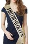 Birthday Sash Tiara Crown Headband for Girls Women Birthday Party Supplies, A05 - 3