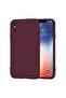 Case for iPhone X / XS, SoftFlex, Plum Red