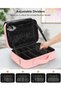 Makeup Organizer Bag 2-Layer Train Case Large Travel Cosmetic Case - 2