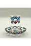 Hand Painted Patterned 6-Person Tea Cup Set