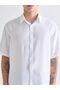 XSIDE Regular Fit Short Sleeve Viscose Men's Shirt - 3