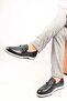 Laceless Buckle Loafer Thermo Sole Genuine Leather 333-5582 Men's Shoes - 3
