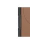 iPhone 17 Pro Case M-Safeli Simple Matte Leather Patterned Tech Fashion Series Cover Brown - 4