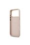 iPhone 17 Pro Max Compatible Case Licensed M-Safeli 4g Patterned Pu Metal Plate Classic Logo Pink - 7