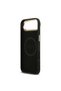 iPhone 17 Air Compatible Case Licensed M-Safeli 4g Patterned Pu Metal Plate Classic Logo Black - 7