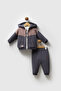 U.S.Polo Assn Boy's 3-Piece Set - Smoked