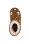 Leather Deer Walker Girl's Boot Sheepskin Sheep Fur Boots Brown - 4