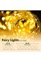 33ft 100 LED Silver Wire Battery-Operated String Lights (Warm White) - 2
