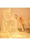 33ft 100 LED Silver Wire Battery-Operated String Lights (Warm White) - 8