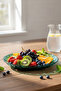 Glass Salad Fruit Plate - 5