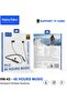 HN-43 Neckband Wireless Earphone with 40 Hours Playtime and TF Card Support - Black - 4