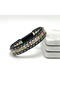 Certified Citrine Gemstone Men's Bracelet – Steel Clasp, Natural Stone Design, Stylish and Unique Accessory - 2