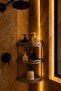 Aluminum Rustproof 3-Tier Bathroom Corner Shelf Rack Bath Organizer - 2