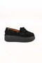 Laceless Tasseled Poly Sole Genuine Leather Casual 334-7877-35 Women's Shoes - 4