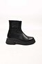 Laceless Zippered Thermo Sole Genuine Leather Casual Boots 335-004-15 Women's Boots - 5