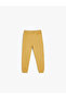 Baby Boy's Yellow Jogger Sweatpants - 2