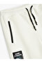 Boy's White Jogger Sweatpants - 3
