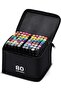 SKY-TOUCH 80 Colored Graphic Pen, Alcohol Markers, Twin Tip Marker Set