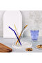 Colorful Borosilicate Hand Made Glass Pipette Set of 6 - 2