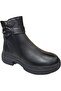 Genuine Leather Thick Non-Slip Sole Women's Boots with Buckle Accessories Z326 - 4