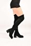 Laceless Stretch Detailed Thermo Sole Genuine Leather Boots 336-1236 Women's Boots - 2