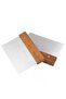 Purple Measuring Dough Rolling Mat 45 X 65 Cm and Stainless Steel Wooden Handle Dough Cutter Scraper Spatula - 7