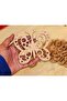 10 قطع من الخشب المضغوط على شكل فراشة للزينة، سمك 3 مم، قابلة للطلاء - 6