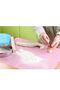 Measured Multi-Purpose Dough Rolling Mat 45 Cm X 65 Cm, Steel Flour Sieve and Dough Shaping Set 3 Pieces - 6