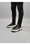 Lace-Up Genuine Leather Thick Flat Sole Men's Sneaker Shoes 22216 - 2