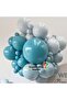 Balloon Set Deep Ocean-Storm Blue 60-Piece Balloon Chain Set - 4