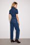 Mavi Kemerli Denim Tulum TWOSS20TU0156 - 4