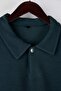 Petrol Yeşili Yeni Oversize/Geniş Kesim Polo Yaka Kalın Çıtçıtlı Sweatshirt TMNAW26SW00051 - 7
