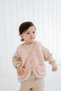 Teddy Plush Children's Baby Vest - Pink - 5