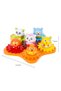 Skill game puzzle with cogwheels, multicolored - 4