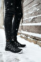 Black White Street Men's Outdoor Trekking Boots - 6