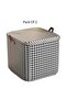 Foldable Fabric Drawer Organizer for Clothing Storage