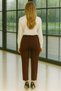 Comfortable Trousers with Tie-Waist and Side Pockets - 3