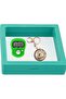 Islamic Digital Tasbeeh Counter & Madina Keychain Gift Set Green - 3