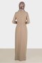 Stone Striped Detail Evening Dress 50202 - 3