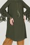 Chiffon Tunic with Rush Sleeves Detail 4257 - 4