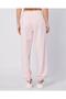 Jendy Pants Women's Pastel Pink Comfort Sweatpants - 4