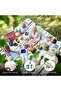 بطانية نزهة كبيرة مقاس 80 × 80 بوصة، مقاومة للماء، قابلة للغسل في الغسالة، قابلة للطي للتخييم والشاطئ - 5