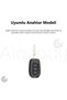 Renault Clio Megane Captur Laguna Dacia Duster Sandero Stepway Logan Tpu Key Case Cover (Syh Gold) - 2