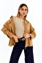 Boat Neck Long Sleeve Blouse Mink - 8